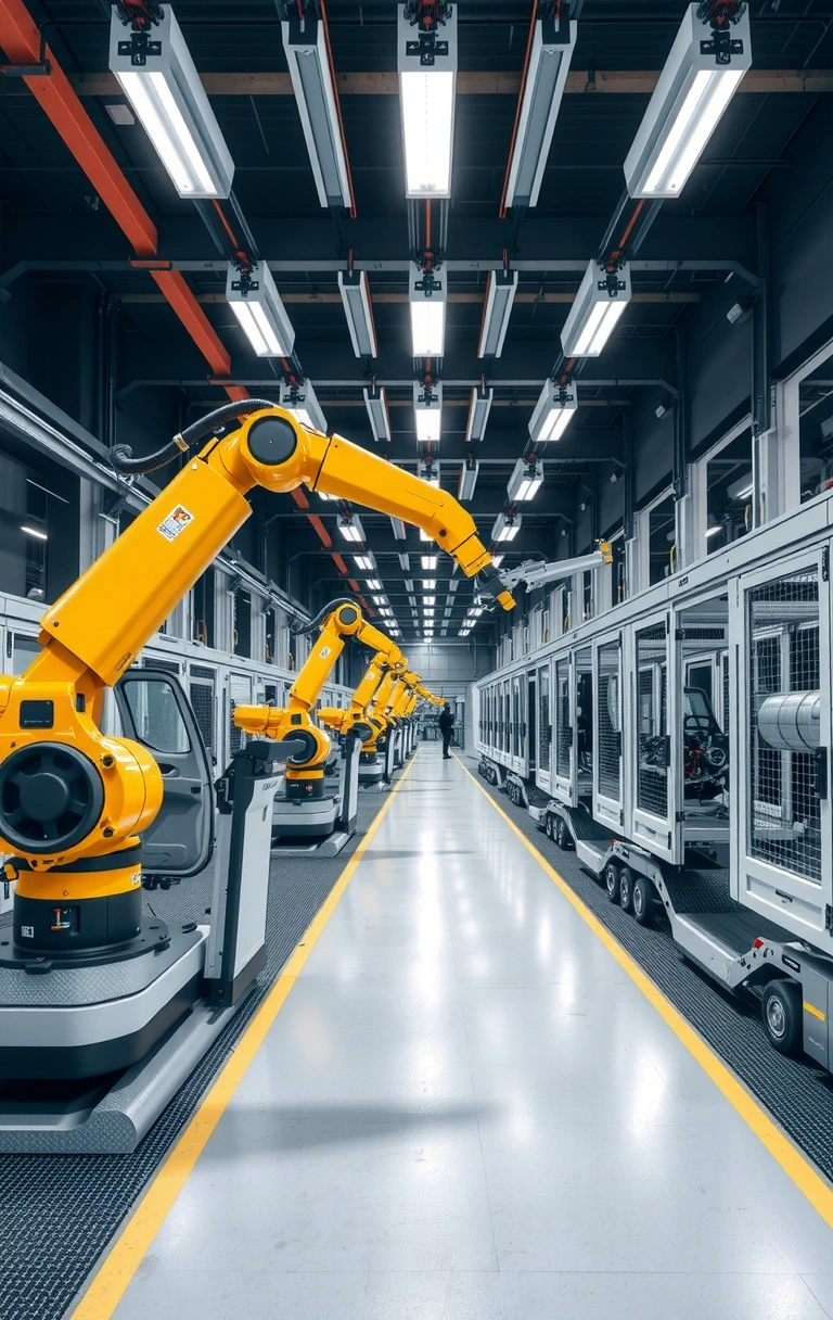 Industrial manufacturing environment in Bursa